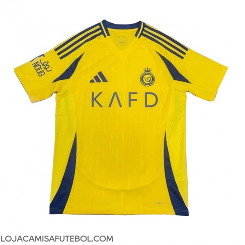 Camisa de Futebol Al-Nassr Equipamento Principal 2024-25 Manga Curta